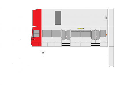 rame type B de la KVB de Cologne ,double traction