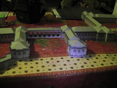la cour d'honneur...