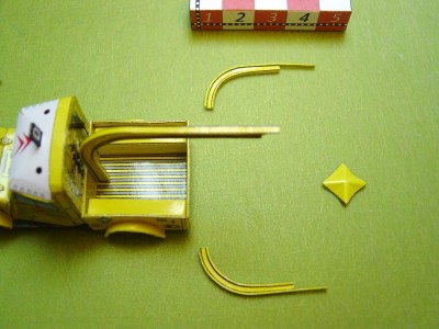Façonnage des arcs latéraux