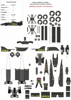 dallara DW12 2013 N°  DALLARA 2012  ECH 1-43 -OK.jpg