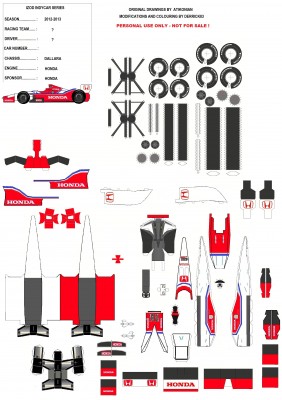 dallara DW12 2013 N°  HONDA  2012  ECH 1-43 -OK.jpg