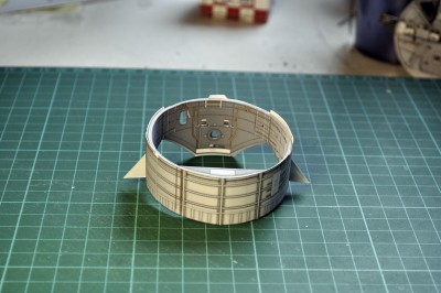 montage à sec pour vérifier l'ajustement.