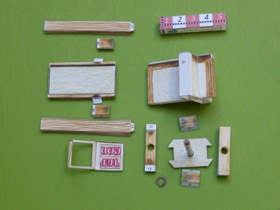 Collées individuellement