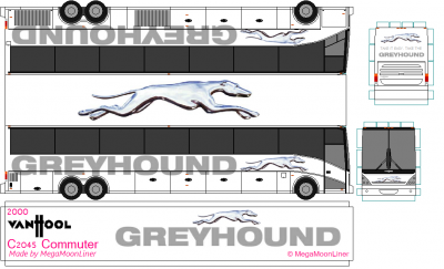 Version &quot;Greyhound&quot;. Notez que la peinture n'est 100% fidèle, comparé avec la vraie.