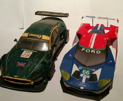 (old) dbr9 vs ford gt