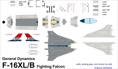 F-16XL biplace