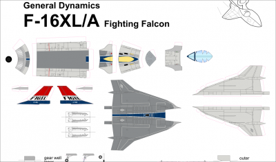 F-16XL monoplace