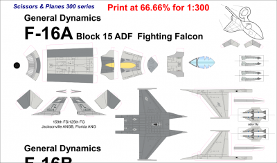 F-16A ADF, Florida ANG, 1ère moitié des années 90