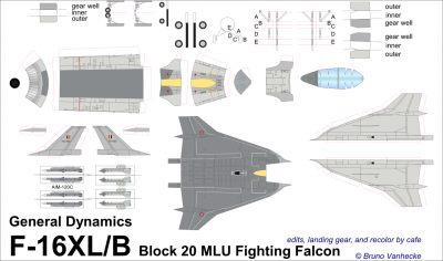 F-16XL/B block 20 MLU