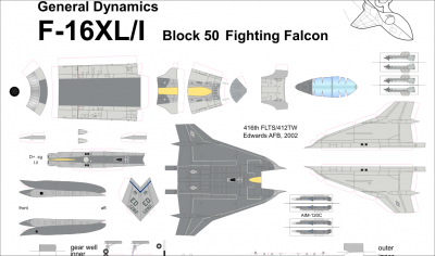 F-16XL/D block 50 Advanced (ou XL/I comme indiqué)