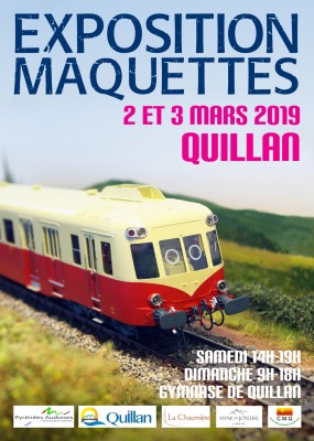 (03) - Mars 2019 : 02 et 03 : Expositilon de Maquettes à QUILLAN 11500. File