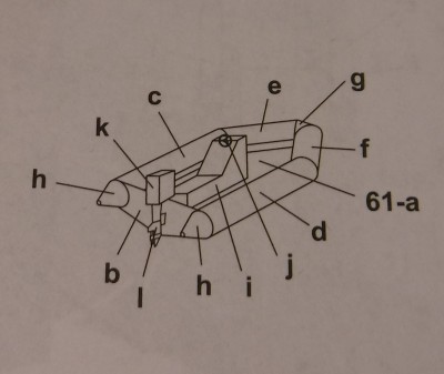 Le bateau pneumatique suit ...