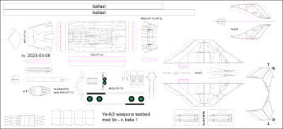 Ye-6/2 weapons testbed