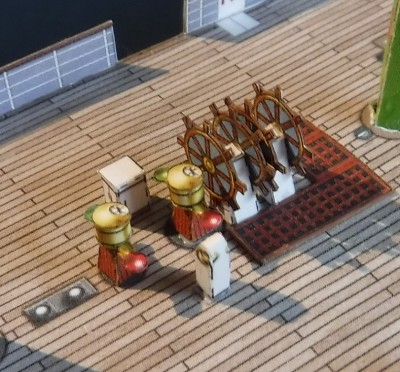 ... placées sur la grille