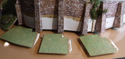 Les trois segments suivants du carénage...