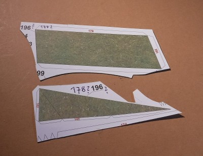Les dernières sections de terrain, encore une fois mal numérotées...