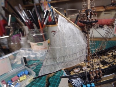 voile vue tribord