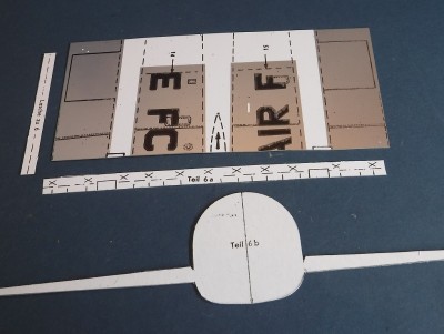 Section 6 du fuselage avec accessoires...