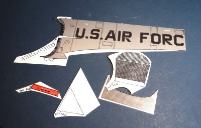 Pièces 14 pour la prise d'air...