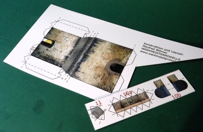 Section de mur n° 10 avec portail...