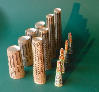 … les douze pièces assemblées pour les quatre tours élancées.<br /><br />Cordialement,<br /><br />Kurt