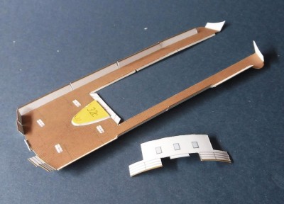 Pont 21 avec les pièces 32c et 22 collées…