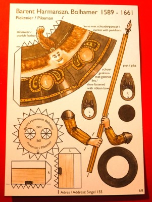 Le piqueur Barent Harmanszn. Bolhamer attend son déploiement…