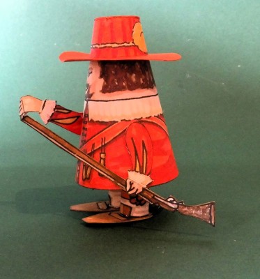 …ainsi que son mousquet…