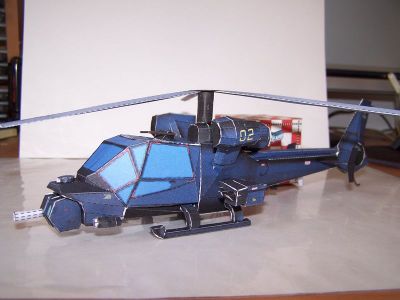 tonnerre de feu de 3/4
il a de l'allure quand meme
le blue thunder, en plus les ricains ont pris un helico francais pour base : une gazelle !!!

