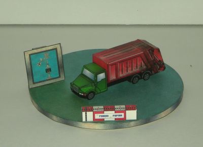 Camion vidange Vert
Model HO
