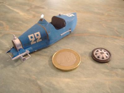 BUGATTI 35B 1930 (en cours de montage) au 1/43Ã¨me
