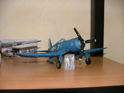 pilote et mecano du corsair
