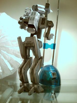 Robot lens head AR
