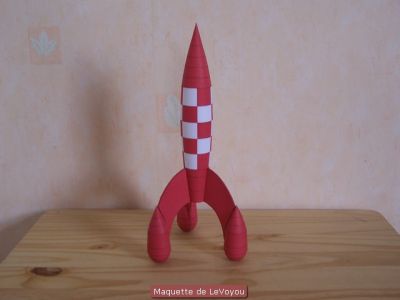 La fusÃ©e de tintin
conÃ§u par phh29
