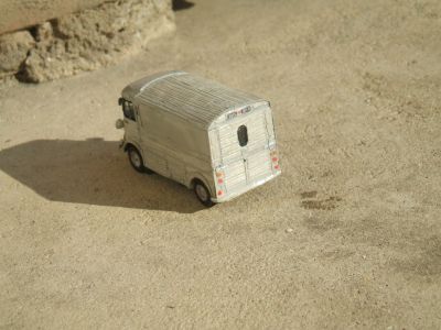 citroën type H
de trois quart arrière
