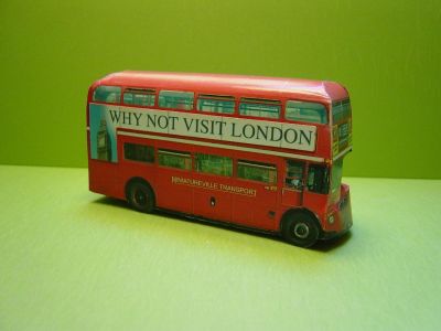 Bus Londonnien de Miniatureville
En papier photo
