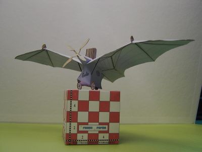 L'Eole de ClÃ©ment Ader
Papier au format A4 en 160 g satinÃ©, Ã©chelle 1/72Â°
