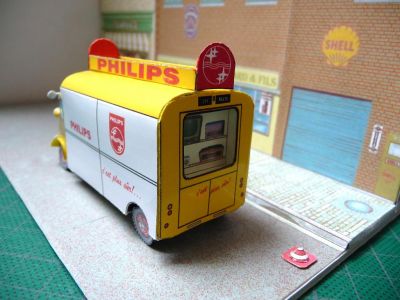 H long CitroÃ«n Philips de Camille 
Au 1/66Â° en papier photo
