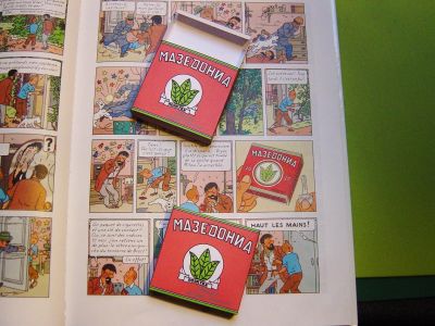 La boite de cigarettes de Hells
D'aprÃ¨s "L'AFFAIRE TOURNESOL" 
