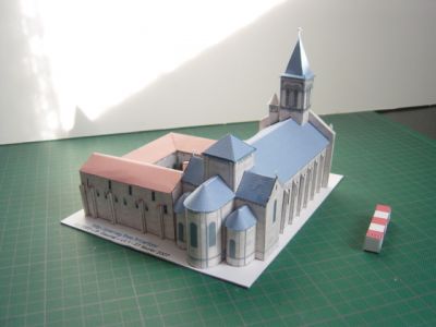 Abbaye Saint Vincent de Nieul sur l'Autise (VendÃ©e) de Pierreg
