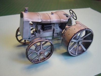 Fordson 1922 de Magnus Eriksson - papermodels.cjb.net
En papier photo au format A4 rÃ©duit de 15%.
