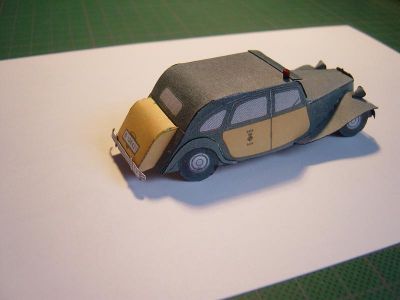 Traction taxi de Barcelone de Jean Pierre GUILLOT
