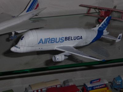 Aibus Beluga d'EDY
En papier photo au 1/244Â°
