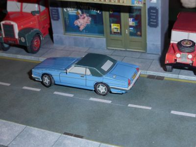 Jaguar XJS de StreetPaper
En papier photo au 1/66Â°
