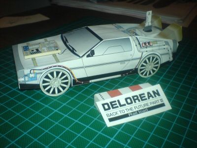 Delorean (BTTF3) avant
