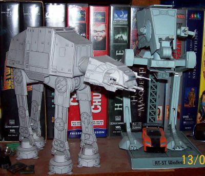 at-at et at-st de star wars

