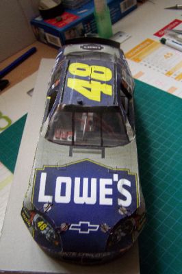 nascar
vue de dessus
