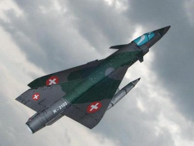 Mirage III RS
Silhouette bien connue du Mirage III renseignements.

http://avions-papier.heb3.org/
