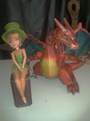 Clochette et dragofeu
