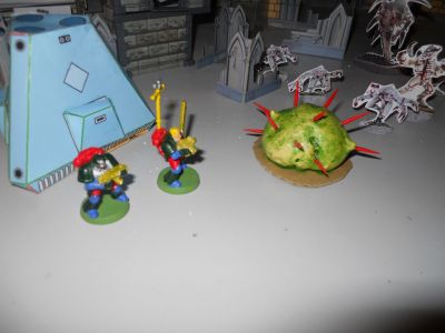 Pod d'atterissage Space marine
